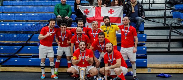 Кубок дипломатов. Победители - команда посольства Грузии - Sputnik Грузия