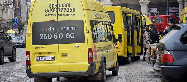 Остановка общественного транспорта - Sputnik Грузия