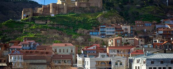 Исторический центр Тбилиси - крепость Нарикала, район Кала Убани - Sputnik Грузия