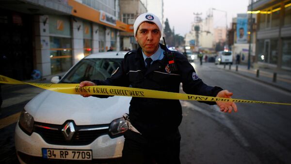 Офицер турецкой полиции - Sputnik Грузия