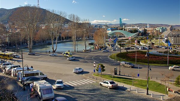 Вид на центр города Тбилиси - Sputnik Грузия
