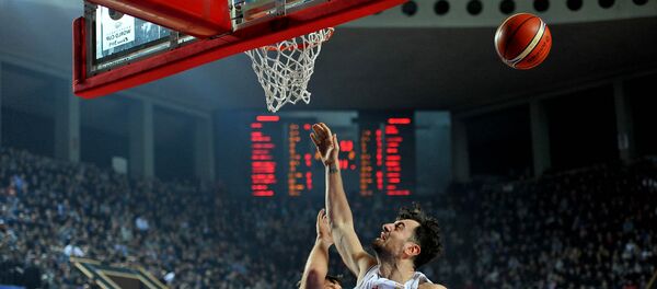 Матч между сборными Грузии и Германии по баскетболу - Sputnik Грузия