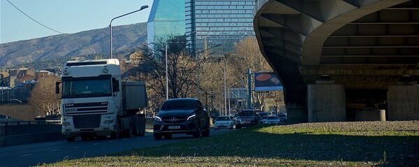 Эстакада на площади Героев - Sputnik Грузия
