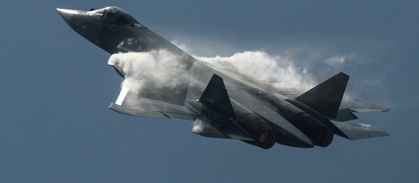 Истребитель пятого поколения Су-57 - Sputnik Грузия
