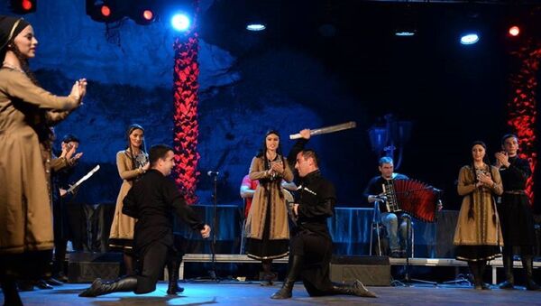 Грузинские танцы на итальянской сцене - Sputnik Грузия