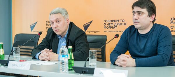 Пресс- конференция на тему Народная дипломатия в Грузии- вчера,сегодня ,завтра пресс-центр - Sputnik Грузия