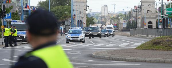 პოლიცია ვარშავის ქუჩებში პოლიცია ვარშავის ქუჩებში - Sputnik საქართველო