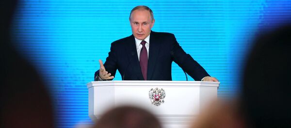 Президент РФ Владимир Путин - Sputnik Грузия