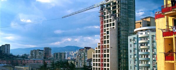 ახალი საცხოვრებელი სახლის მშენებლობა საბურთალოზე ახალი საცხოვრებელი სახლის მშენებლობა საბურთალოზე - Sputnik საქართველო