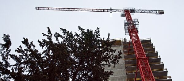 Строительство нового жилого дома в грузинской столице - Sputnik Грузия