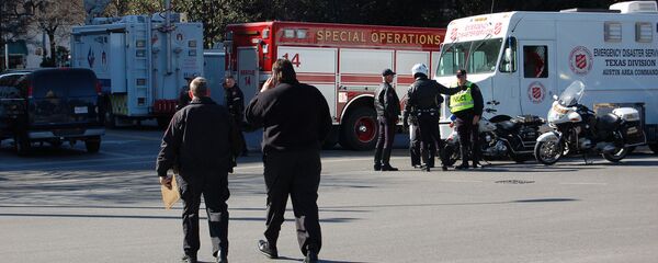 Пожарная машина и скорая помощь штата Техас - Sputnik Грузия