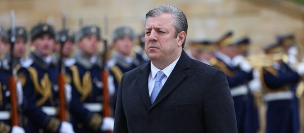 საქართველოს პრემიერ-მინისტრი გიორგი კვირიკაშვილი აზერბაიჯანში - Sputnik საქართველო