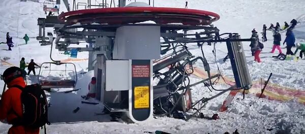 Крушение канатки в Гудаури Крушение канатки в Гудаури - Sputnik Грузия