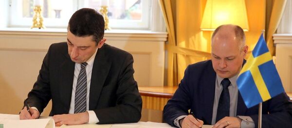 Глава МВД Грузии Георгий Гахария - Sputnik Грузия