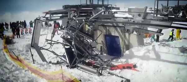 Крушение канатки в Гудаури Крушение канатки в Гудаури - Sputnik Грузия