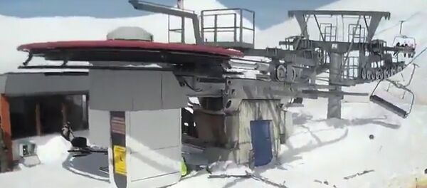 ავარია გუდაურის საბაგიროზე ავარია გუდაურის საბაგიროზე - Sputnik საქართველო