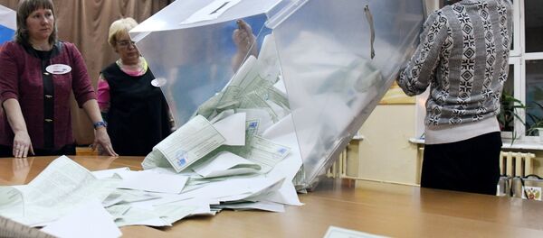 Подсчет голосов на выборах президента РФ - Sputnik Грузия