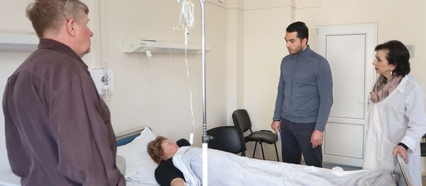 გუდაურში დაშავებულები გუდაურში დაშავებულები - Sputnik საქართველო