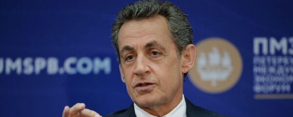 Беседа с экс-президентом Франции Н. Саркози в рамках ПМЭФ - Sputnik Грузия
