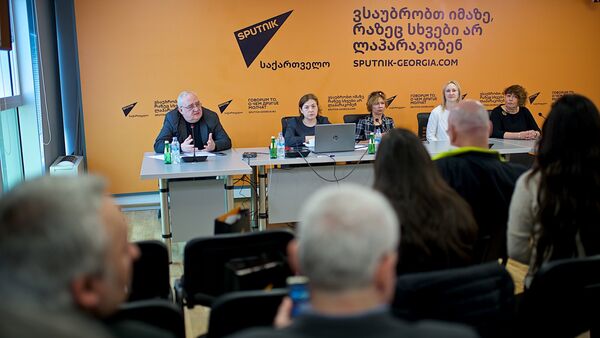 Открытие медиатренинга в рамках проекта SputnikPro в тбилисском пресс-центре Sputnik - Sputnik Грузия