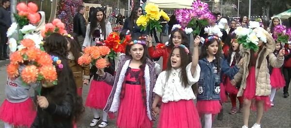 Праздник весны: как Новруз-байрам отметили азербайджанцы в Марнеули - Sputnik Грузия