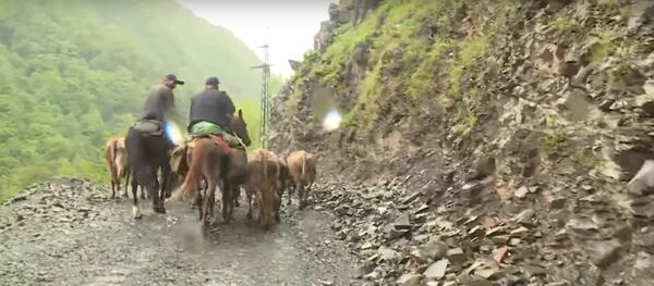 Дорога в Тушети - Sputnik Грузия