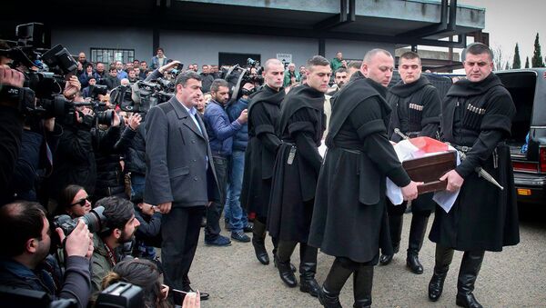 Похороны Арчила Татунашвили - Sputnik Грузия