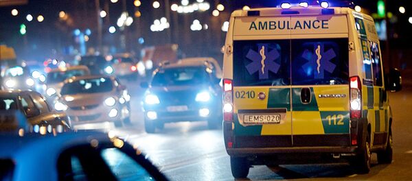 Бригада Скорой медицинской помощи на выезде по вызову Бригада Скорой медицинской помощи на выезде по вызову - Sputnik Грузия