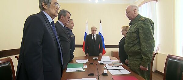 Путин провел совещание по ликвидации последствий пожара в Кемерово - Sputnik Грузия