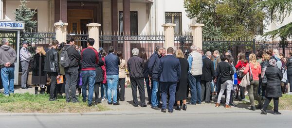 Кемерово, мы с тобой: в Тбилиси почтили память жертв трагедии Кемерово, мы с тобой: в Тбилиси почтили память жертв трагедии - Sputnik Грузия