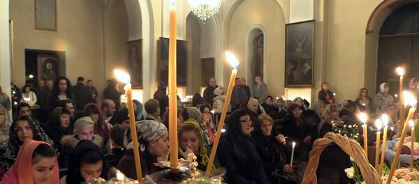 В Грузии представители армянской диаспоры отметили праздник Святой Пасхи - Sputnik Грузия