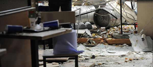 Взрыв в ресторане Бургер кинг в Ереване - Sputnik Грузия