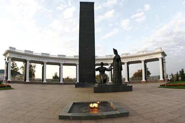 Памятник воинам Мордовии, павшим в годы Великой Отечественной войны, в Саранске - Sputnik Грузия