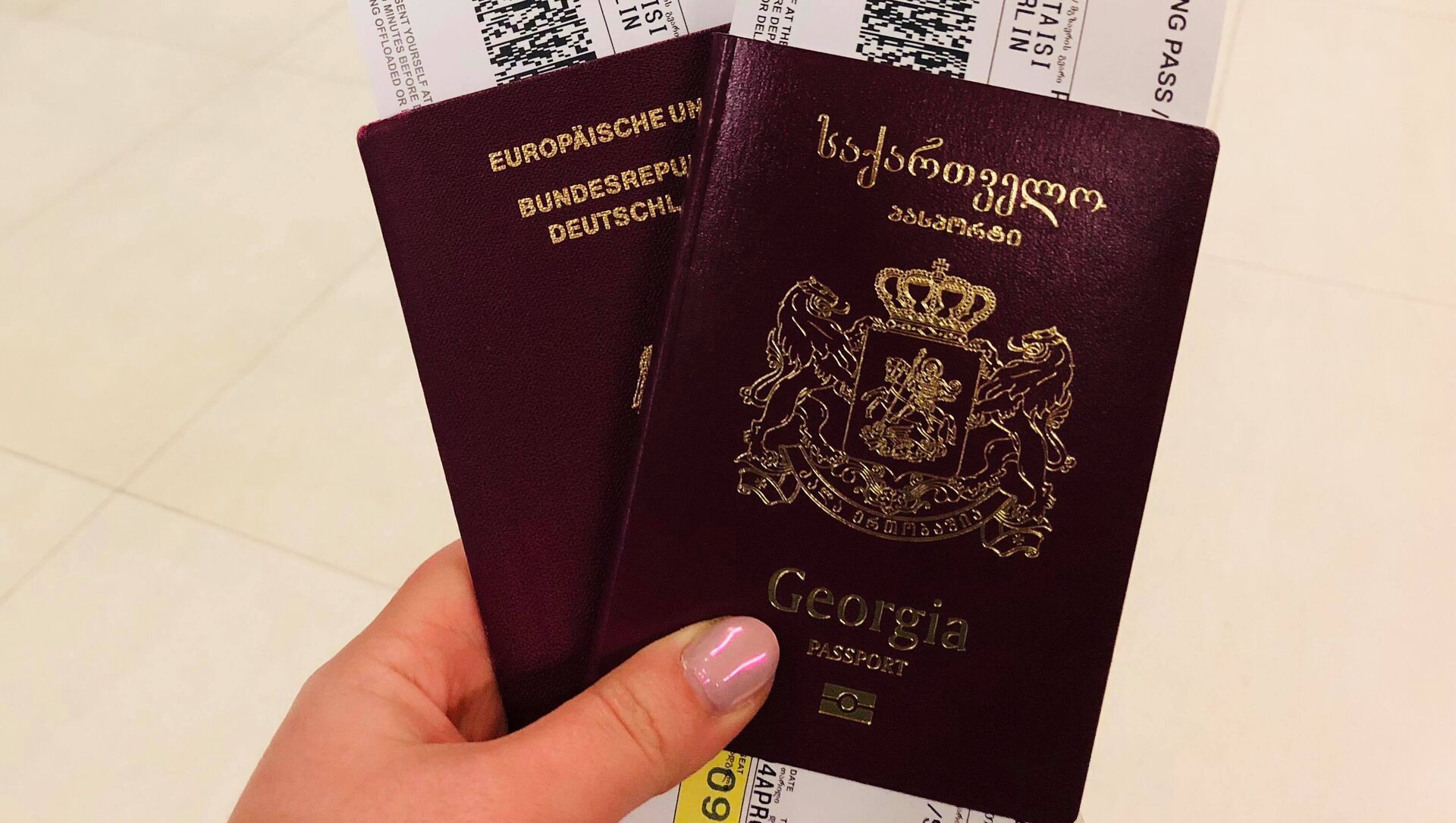 Паспорт гражданина Грузии