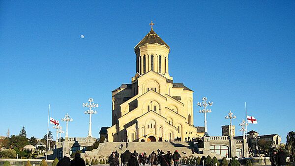 Храм Самеба - Святой Троицы - Sputnik Грузия