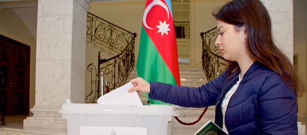 აზერბაიჯანის პრეზიდენტის არჩევნები - Sputnik საქართველო