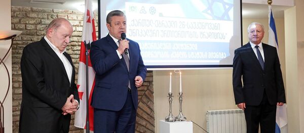 Георгий Квирикашвили в Музее истории евреев Грузии - Sputnik Грузия