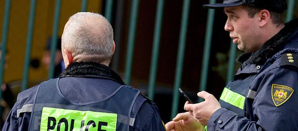 Сотрудники патрульной полиции - Sputnik Грузия