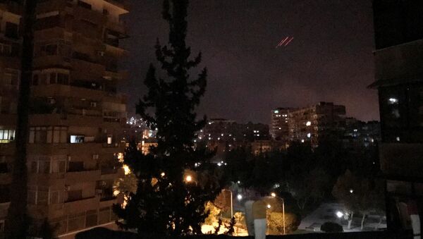 Ракетный обстрел Дамаска, Сирия - Sputnik Грузия