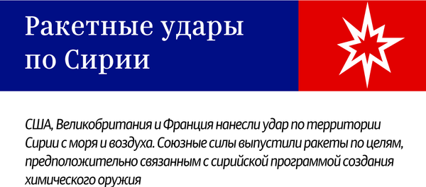 Удары по Сирии: куда полетели ракеты - Sputnik Грузия