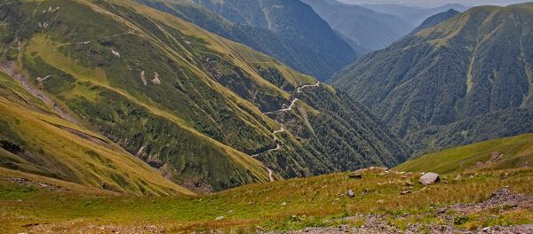 Горный массив в районе Тушети - Sputnik Грузия