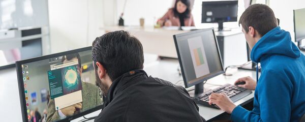 პროფსასწავლებლის სტუდენტები - Sputnik საქართველო