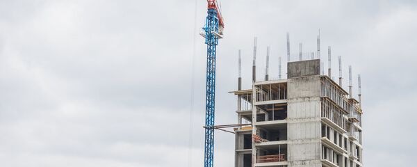 Здание строящегося жилого дома Здание строящегося жилого дома - Sputnik Грузия