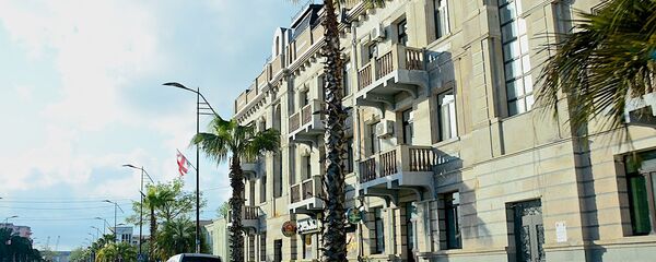 Поти - одна из улиц города. Архивное фото - Sputnik Грузия