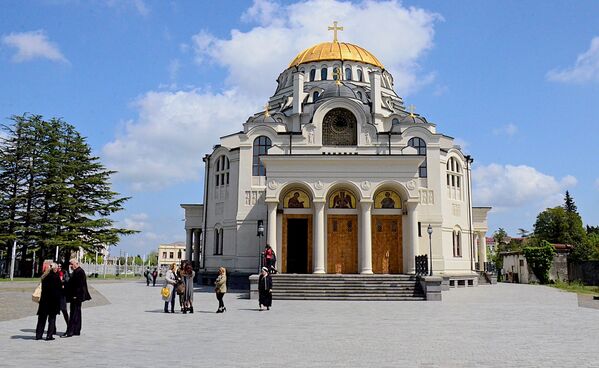 Архитектура Потийского собора является уникальным образцом византийского стиля - Sputnik Грузия