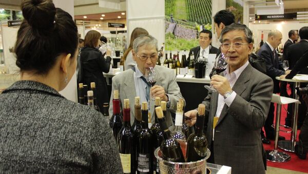 Грузинское вино на международной выставке Wine and Gourmet Japan 2018 в Токио - Sputnik Грузия