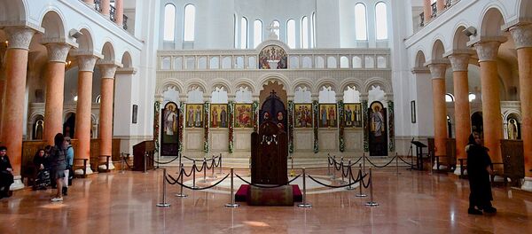 ფოთის საკათედრო ტაძარი ფოთის საკათედრო ტაძარი - Sputnik საქართველო