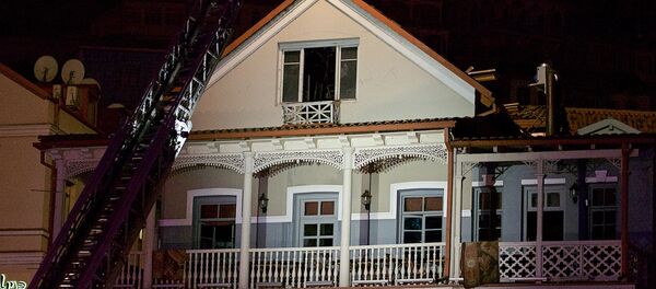 Пожар в ресторане Мачахела Пожар в ресторане Мачахела - Sputnik Грузия