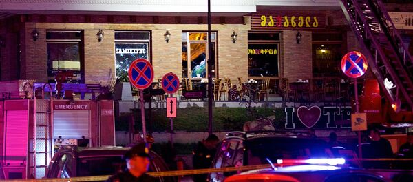 Пожар в ресторане Мачахела - Sputnik Грузия