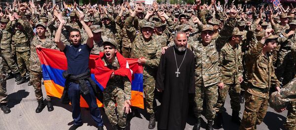 საპროტესტო აქციები ერევანში - Sputnik საქართველო
